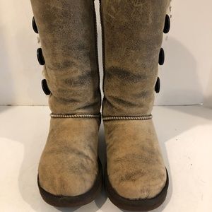 UGG Australia Bailey Button Triplet Bomber Boots